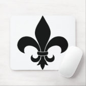 Tapis De Souris Fleur de lis Motif Classic (Avec souris)