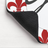 Tapis De Souris Fleur de lis motif Paris (Coin)