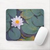 Tapis De Souris Fleur de Lotus (Avec souris)