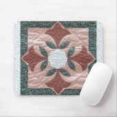 Tapis De Souris Fleur de Lotus (Avec souris)