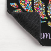 Tapis De Souris Fleur de Lotus coloré Design Mousepad (Coin)