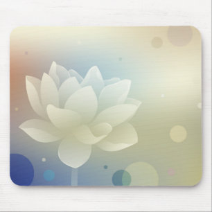 Tapis de souris fleur de lotus élégant