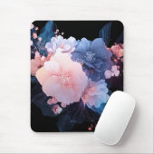 Tapis De Souris Fleur de minuit (Avec souris)