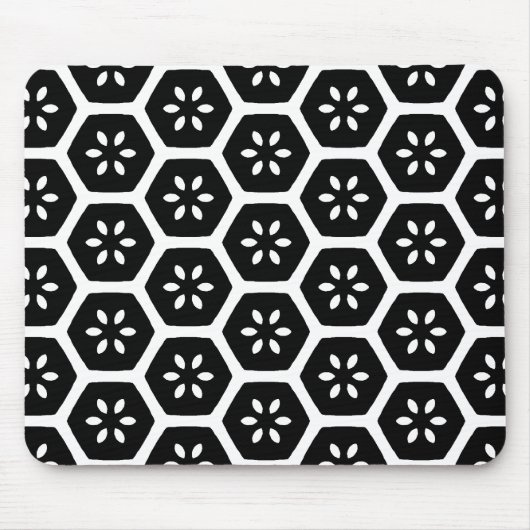 Tapis De Souris Fleur de nid d'abeille v1 (Devant)