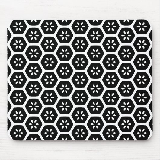 Tapis De Souris Fleur de nid d'abeille - v2 (Devant)