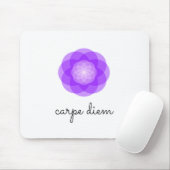 Tapis De Souris Fleur de pourpre de Carpe Diem (Avec souris)