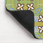 Tapis De Souris Fleur de pouvoir (Coin)