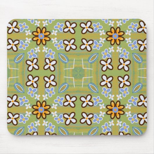 Tapis De Souris Fleur de pouvoir (Devant)