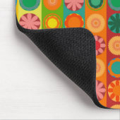 Tapis De Souris Fleur de pouvoir en rangées (Coin)