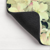 Tapis De Souris Fleur de printemps blanc (Coin)