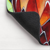 Tapis De Souris fleur de Protéa King rouge (Coin)
