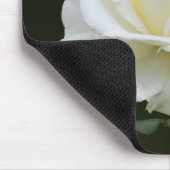 Tapis De Souris Fleur de rose blanche (Coin)