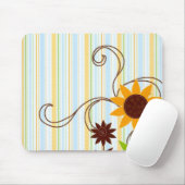 Tapis De Souris Fleur de Sun (Avec souris)