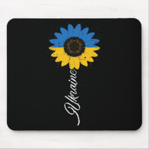 Tapis De Souris Fleur de tournesol patriotique ukrainienne femmes