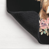 Tapis De Souris Fleur de vache bébé mignonne Noël (Coin)