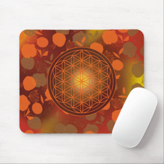 Tapis De Souris fleur de vie, chakra, zen, géométrique sacrée,
