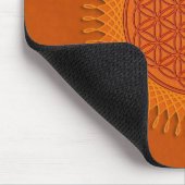 Tapis De Souris Fleur de vie / design soleil (Coin)