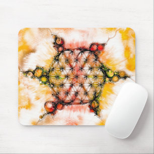 Tapis De Souris Fleur De Vie - Façons Colorées 4