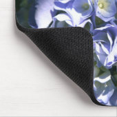 Tapis De Souris Fleur d'Hydrangée Bleue Lumière (Coin)