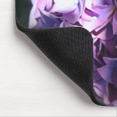 Tapis De Souris Fleur d'hydrangée violette légère (Coin)