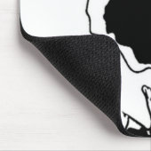Tapis De Souris Fleur Doodle (Coin)