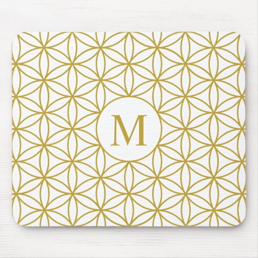 Tapis De Souris Fleur d'or d'atterrisseur Ptn de la vie (Devant)
