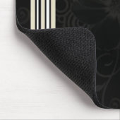 Tapis De Souris Fleur élégante Mousepad (Coin)