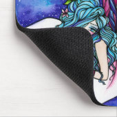 Tapis De Souris Fleur féerique d'imaginaire de Vera (Coin)