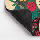 Tapis De Souris Fleur femme (Coin)