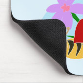 Tapis De Souris Fleur fille (Coin)