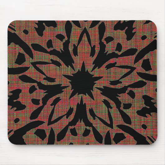 Tapis De Souris Fleur graphique (Devant)