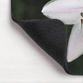 Tapis De Souris Fleur Hosta Blanche (Coin)
