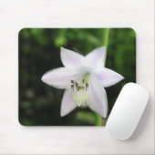 Tapis De Souris Fleur Hosta Blanche (Avec souris)