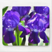 Tapis De Souris Fleur Iris Iris Violet (Devant)