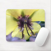 Tapis De Souris Fleur jaune 3 (Avec souris)