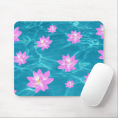 Tapis De Souris Fleur Lotus (Avec souris)