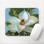 Tapis De Souris Fleur Magnolia (Avec souris)