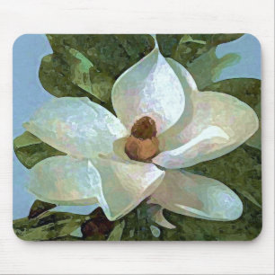 Tapis De Souris Fleur Magnolia