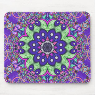 Tapis De Souris Fleur Mandala