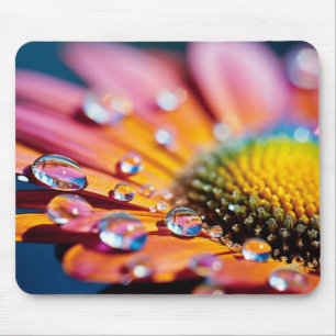 Tapis De Souris Fleur marguerite Pétale Nature serein Calme
