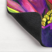 Tapis De Souris Fleur mauve africaine Daisy (Coin)