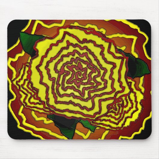 Tapis De Souris fleur mexicaine (Devant)