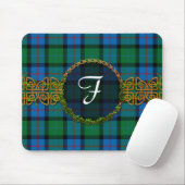 Tapis De Souris Fleur Monogramme De Tartans D'Ecosse (Avec souris)