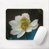 Tapis De Souris Fleur Mousepad de Lotus (Avec souris)