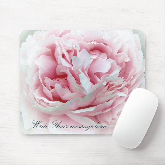 Tapis De Souris Fleur Mousepad de mariage (Avec souris)