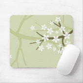 Tapis De Souris Fleur Mousepad de Sakura (Avec souris)