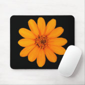 Tapis De Souris Fleur orange (Avec souris)