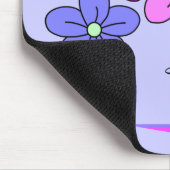 Tapis De Souris Fleur personnalisée Mousepads (Coin)