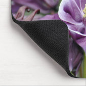 Tapis De Souris Fleur pourpre de colombe (Coin)