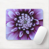 Tapis De Souris Fleur pourpre Mousepad (Avec souris)
